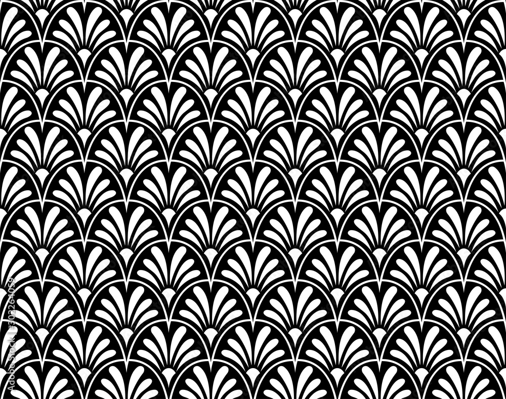 Elegant Damask Floral Vector Seamless Pattern. Decorative Flower Illustration. Abstract Art Deco Background. Elegant Damask Floral Vector Seamless Pattern. Decorative Flower Illustration. Abstract Art Deco Background.