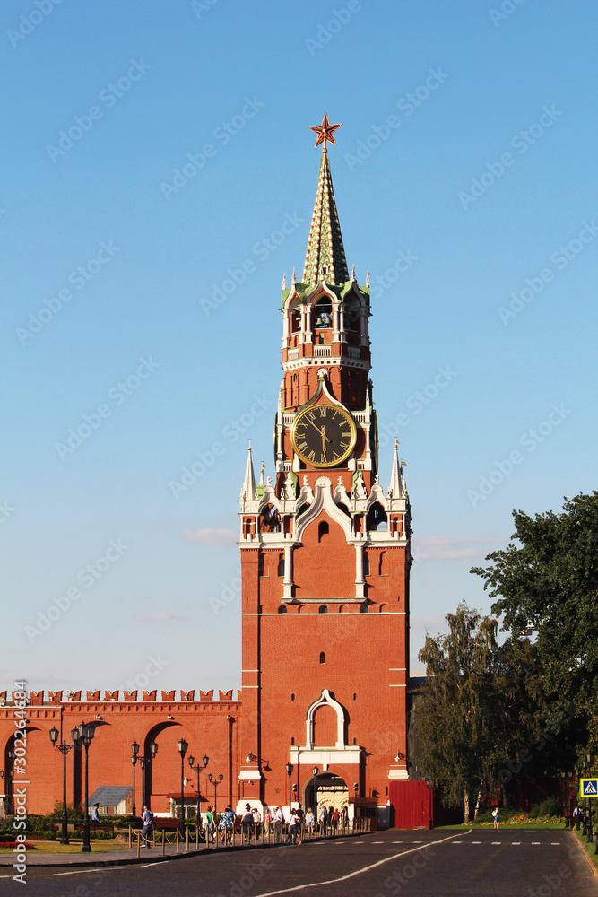 Spasskaya tower, Moscow Kremlin, Russia
