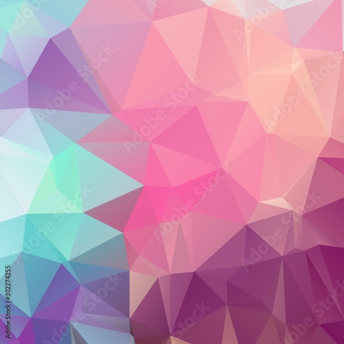 Abstract geometric triangulation background. Mobile wallpaper app