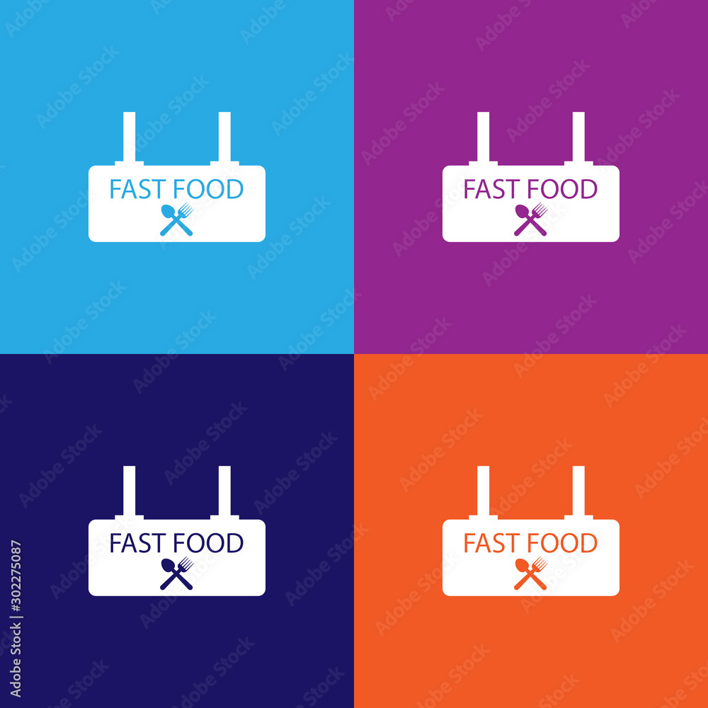 fast food sign icon. Element of travel icon for mobile concept and web apps. Detailed fast food sign icon can be used for web and mobile fast food sign icon. Element of travel icon for mobile concept and web apps. Detailed fast food sign icon can be used for web and mobile