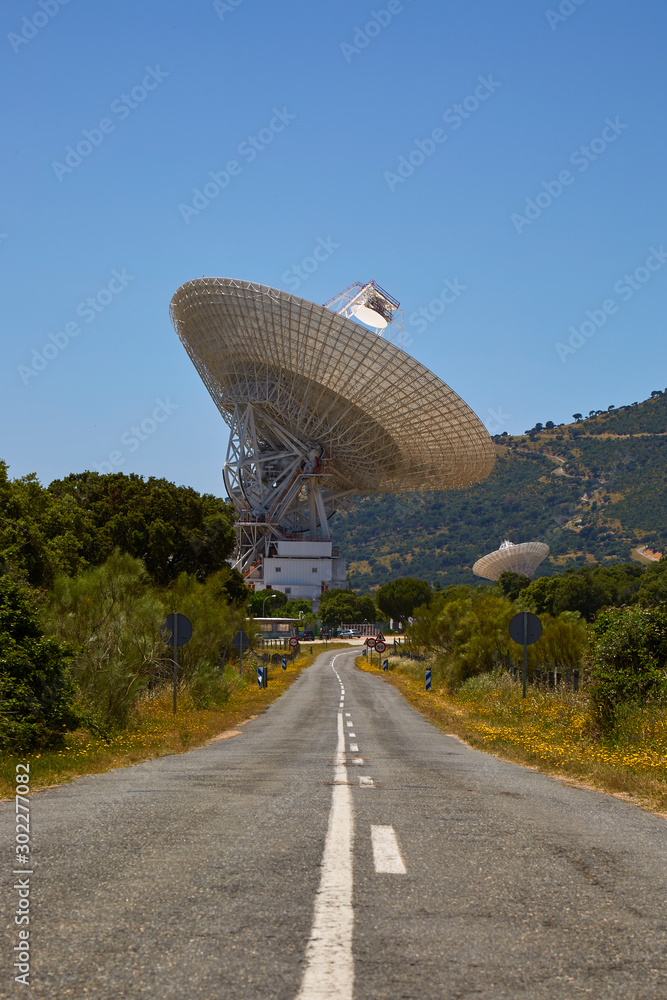 Telecommunications satellite in Spain Telecommunications satellite in Spain