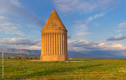 Tower tomb, 1281, Radkan, Khorasan Razavi Province, Iran photo