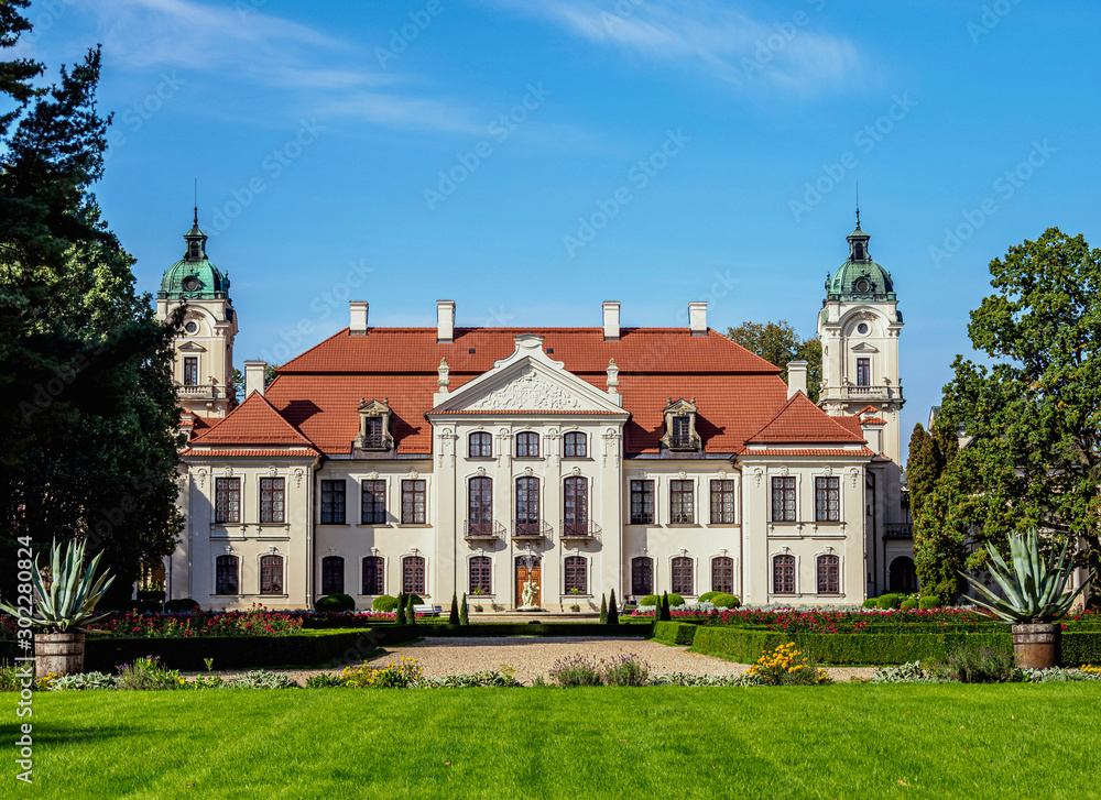 Zamoyski Palace in Kozlowka, Lublin Voivodeship, Poland Zamoyski Palace in Kozlowka, Lublin Voivodeship, Poland