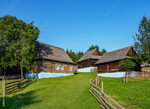 Open Air Museum at Stara Lubovna, Presov Region, Slovakia photo