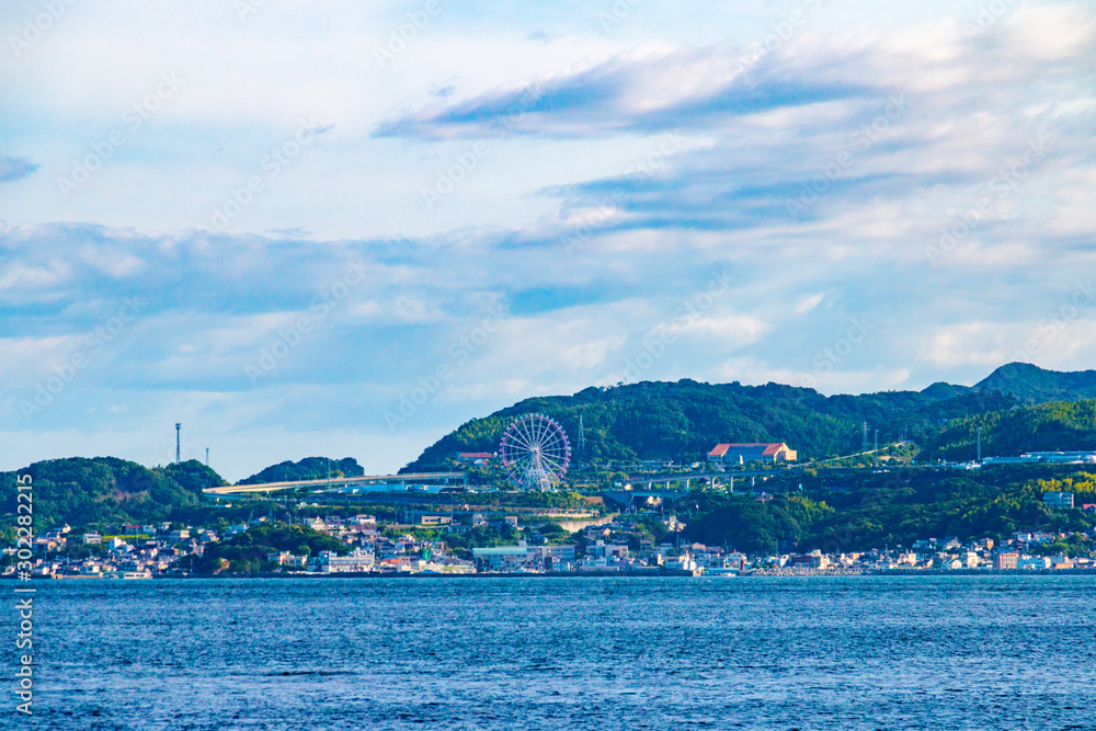 Awaji Island Scenery And Ferris Wheel Awaji City Hyogo Prefecture Stock Photo Adobe Stock