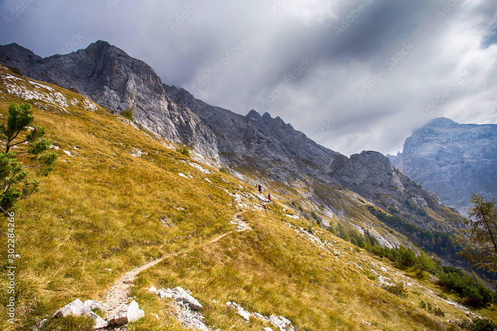 Fototapeta premium Julian Alps in Slovenia landscape