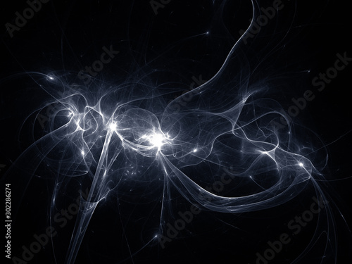 surreal futuristic digital 3d design art abstract background fractal illustration for meditation and decoration wallpaper