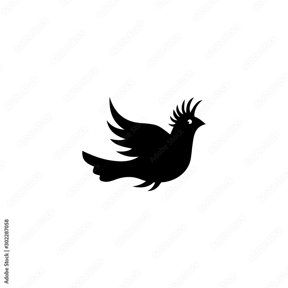 Obraz premium birds business Logo vector template eps for your company, industry purpose ready to use