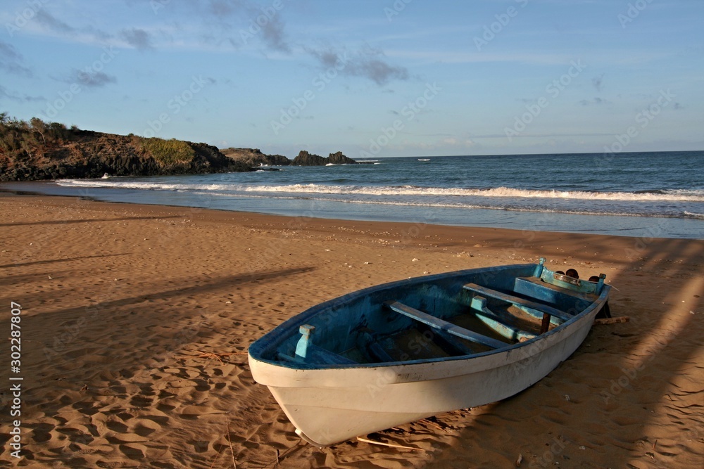Beach at the village of Itsamia. Moheli Island / Mwali /. Union of the Comoros. Africa. Beach at the village of Itsamia. Moheli Island / Mwali /. Union of the Comoros. Africa.