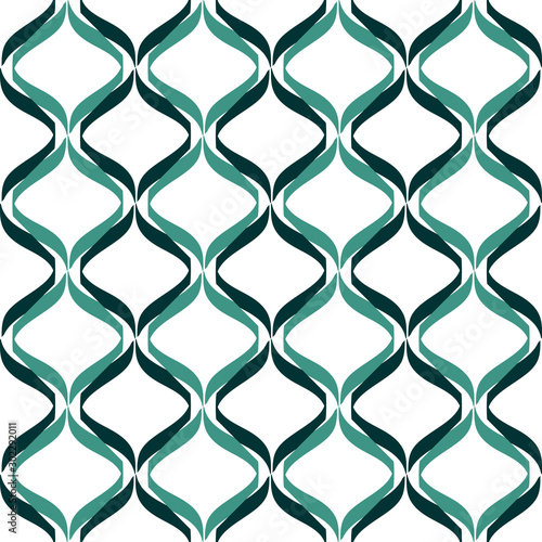Seamless pattern with rhombus elements on a white background.