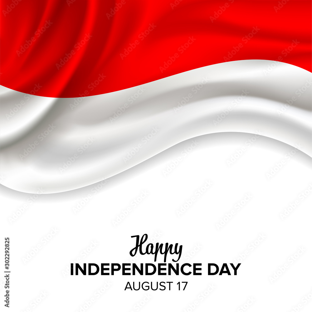 Vector festive illustration of independence day in Indonesia celebration on August 17. vector design elements of the national day. holiday graphic icons. National day Vector festive illustration of independence day in Indonesia celebration on August 17. vector design elements of the national day. holiday graphic icons. National day