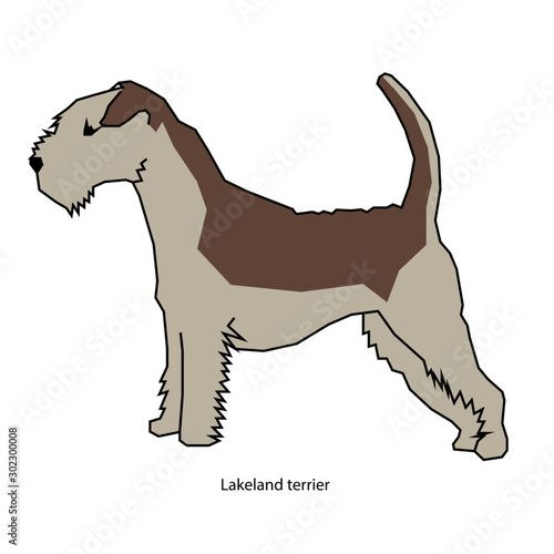A dog vector illustration isolated