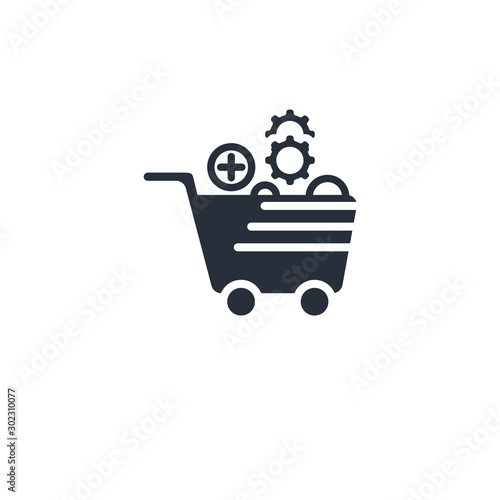   icon. simple element illustration. isolated trendy filled  icon on white background. can be used for web, mobile,