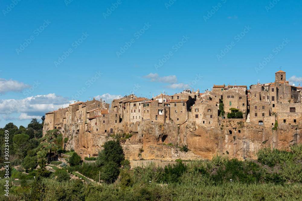 Pitigliano -  town in the province of Grosseto, Tuscany, Italy. 