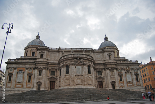 Santa Maria Maggiore basilica in Rome, Italy - Piazza dell'Esquilino