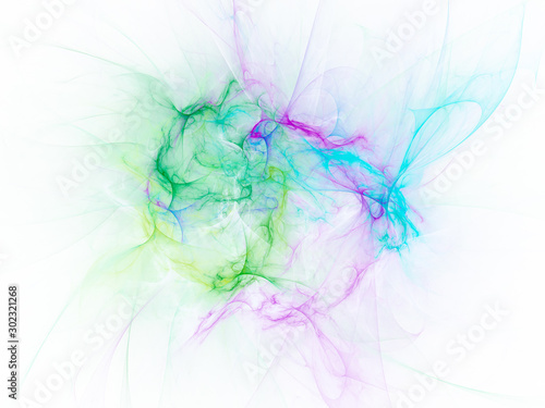 surreal futuristic digital 3d design art abstract background fractal illustration for meditation and decoration wallpaper