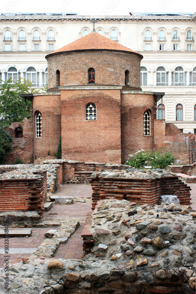 Obraz premium ブルガリア 聖ゲオルグ教会