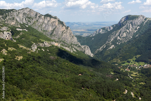 Landscape near Vratsata pass at Balkan Mountains  Bulgaria