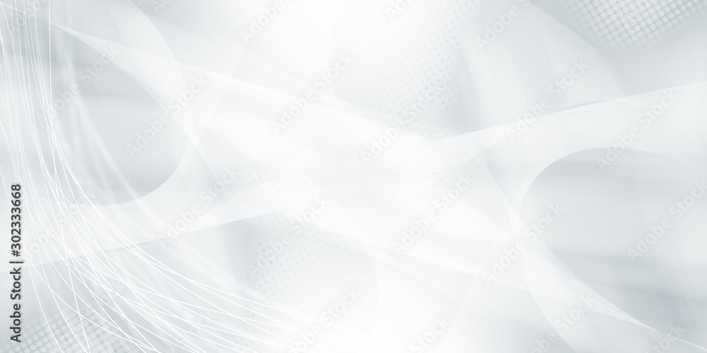 Fototapeta premium white gray motion background / grey gradient abstract background