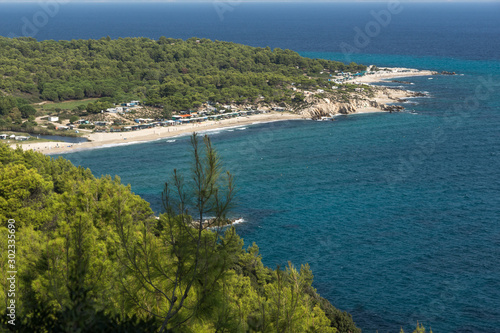 Platanitsi Beach at Sithonia peninsula, Chalkidiki, Greece