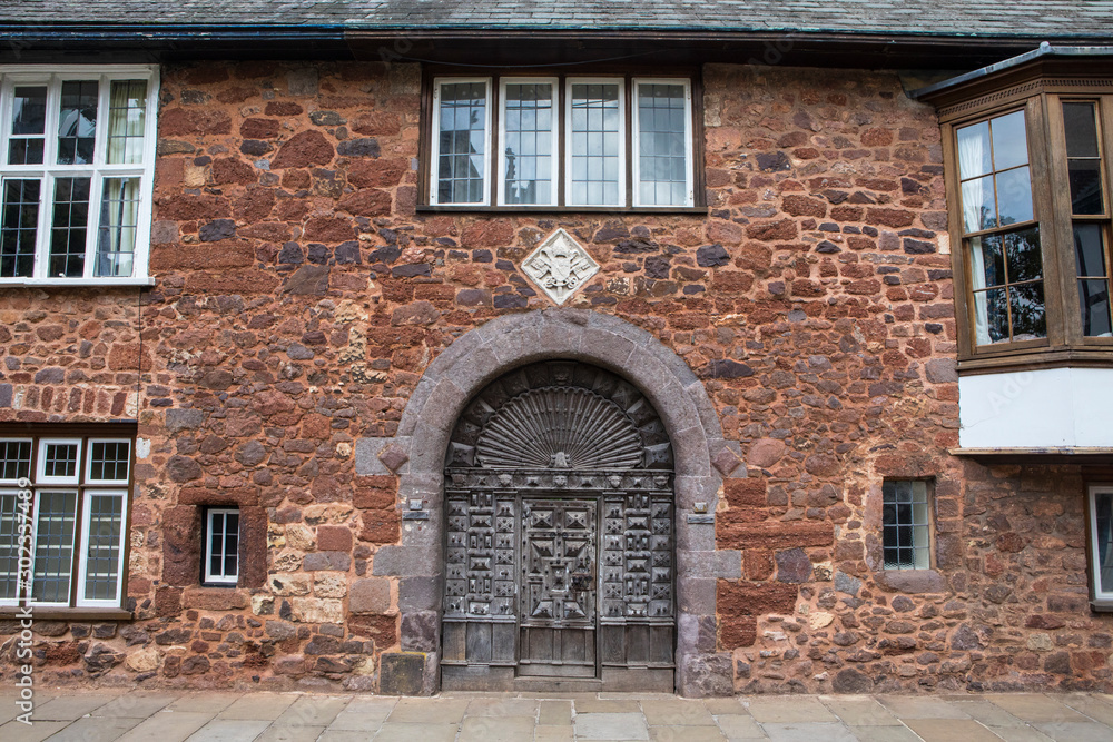 Fototapeta premium Cathedral Close in Exeter