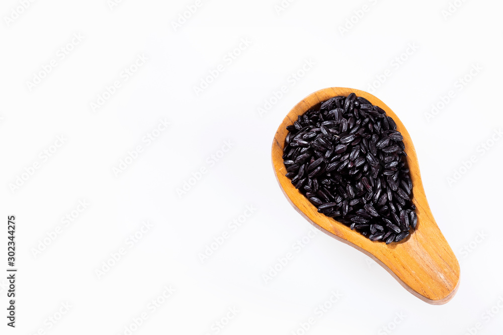 Organic Raw Black Rice - Oryza sativa Organic Raw Black Rice - Oryza sativa