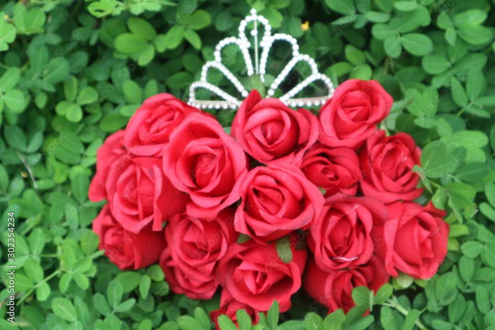 Obraz premium bouquet of red roses