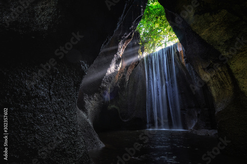 Fototapeta Naklejka Na Ścianę i Meble -  Tukad Cepung waterfall located in Bali