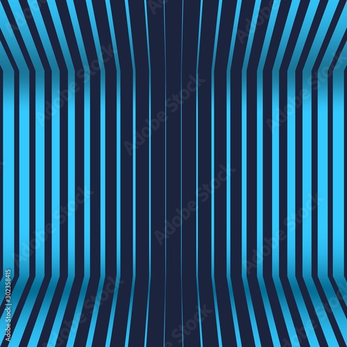 Geometry abstract background with stripes. Various vertical lines. Gradient paint