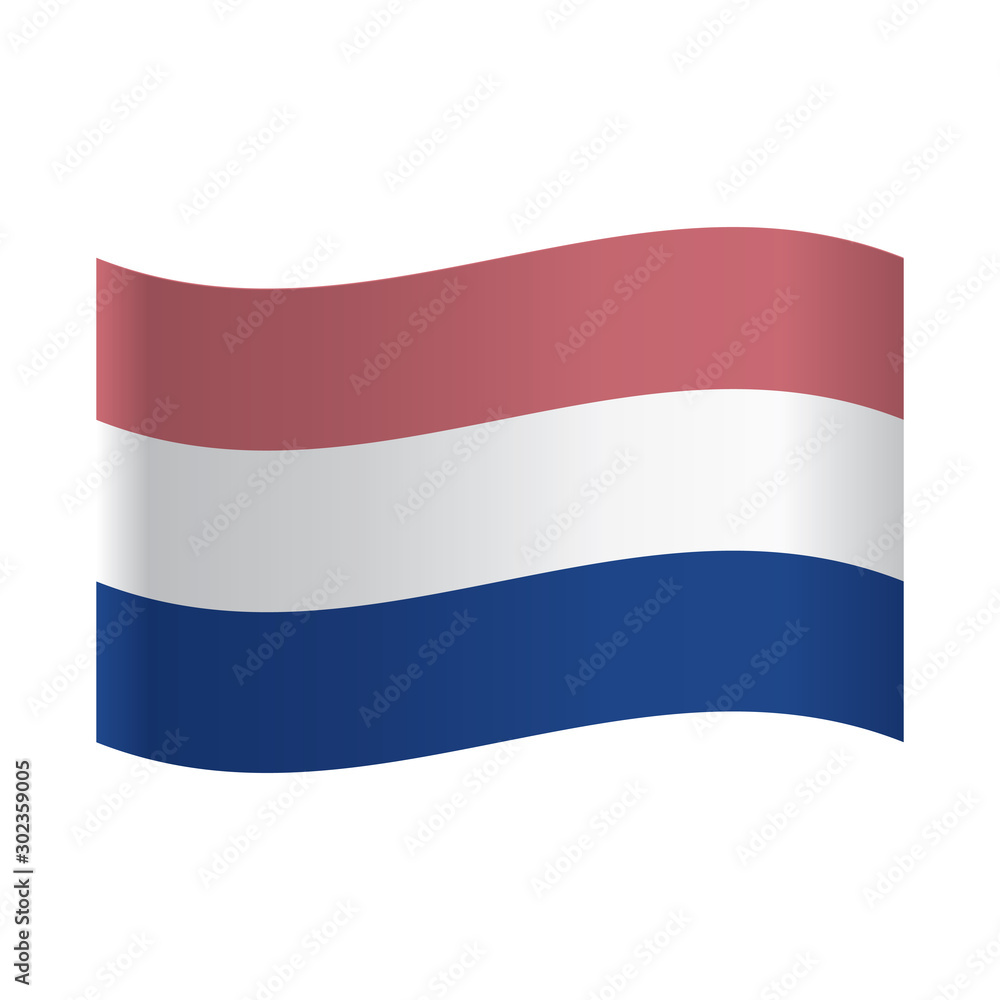 Netherlands flag. Vector illustration, Illustration of the flag of Netherlands isolated on a white background. Netherlands flag. Vector illustration, Illustration of the flag of Netherlands isolated on a white background.
