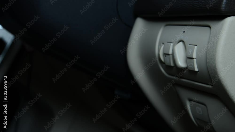 Right hand drive car headlight switch turned off by driver Right hand drive car headlight switch turned off by driver