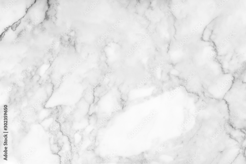 White marble texture and background. - obrazy, fototapety, plakaty 