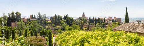 Panoramic view of Granada