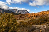 Rocky Mountains in Autumn, Wasatch Range, UT