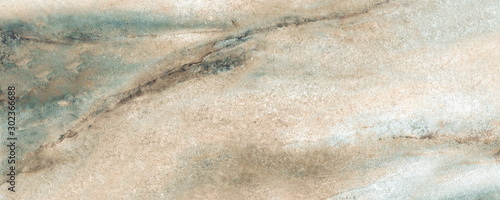 Aqua colored rough marble texture background, Rustic marble with crack white curly veins, It can be used for interior-exterior home decoration and ceramic tile surface.