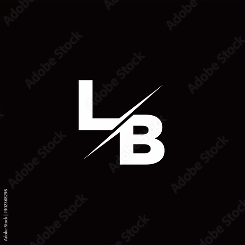 Wallpaper Mural LB Logo Letter Monogram Slash with Modern logo designs template Torontodigital.ca