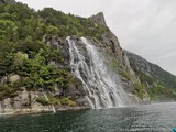 Hengjane Waterfall Lysefjord Stavanger Norway