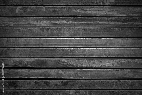 Wallpaper Mural metal structures covered with black rust Torontodigital.ca