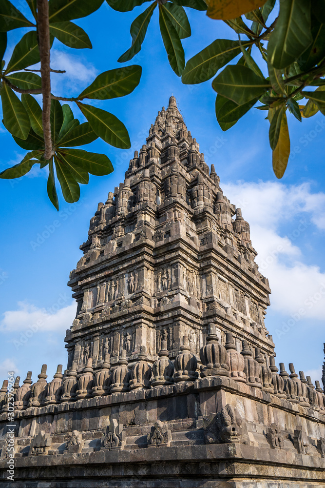 Prambanan is a large Hindu temple. This temple located in Klaten, Indonesia