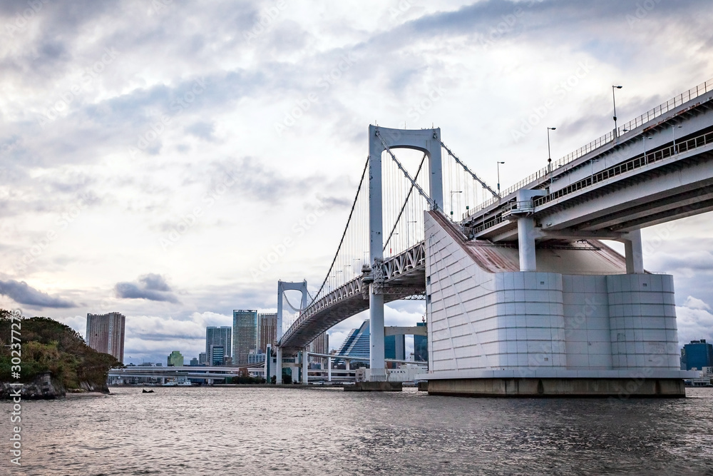Tokyo Japan October 6 19 The Majestic Rainbow Bridge Crossing Northern Tokyo Bay Between Shibaura Pier And The Odaiba Waterfront Stock Photo Adobe Stock Tokyo Japan October 6 19 The Majestic Rainbow Bridge Crossing Northern Tokyo Bay Between Shibaura Pier And The Odaiba Waterfront Stock Photo Adobe Stock