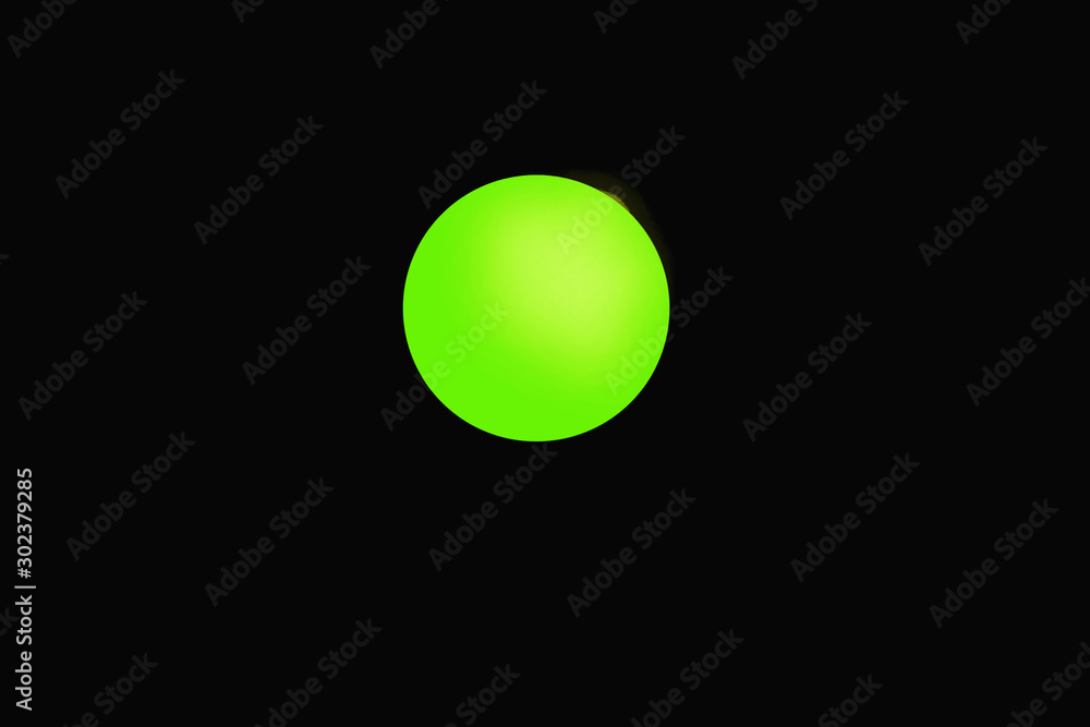 Colorful ball isolated on black background Colorful ball isolated on black background