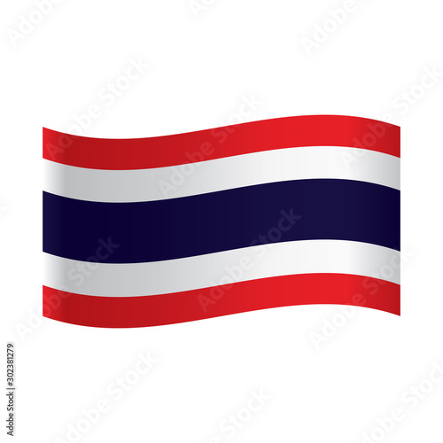 Thailand flag, official colors and proportion correctly. National Thailand flag. Free Download Thailand flag, official colors and proportion correctly. National Thailand flag. - GFXLoad