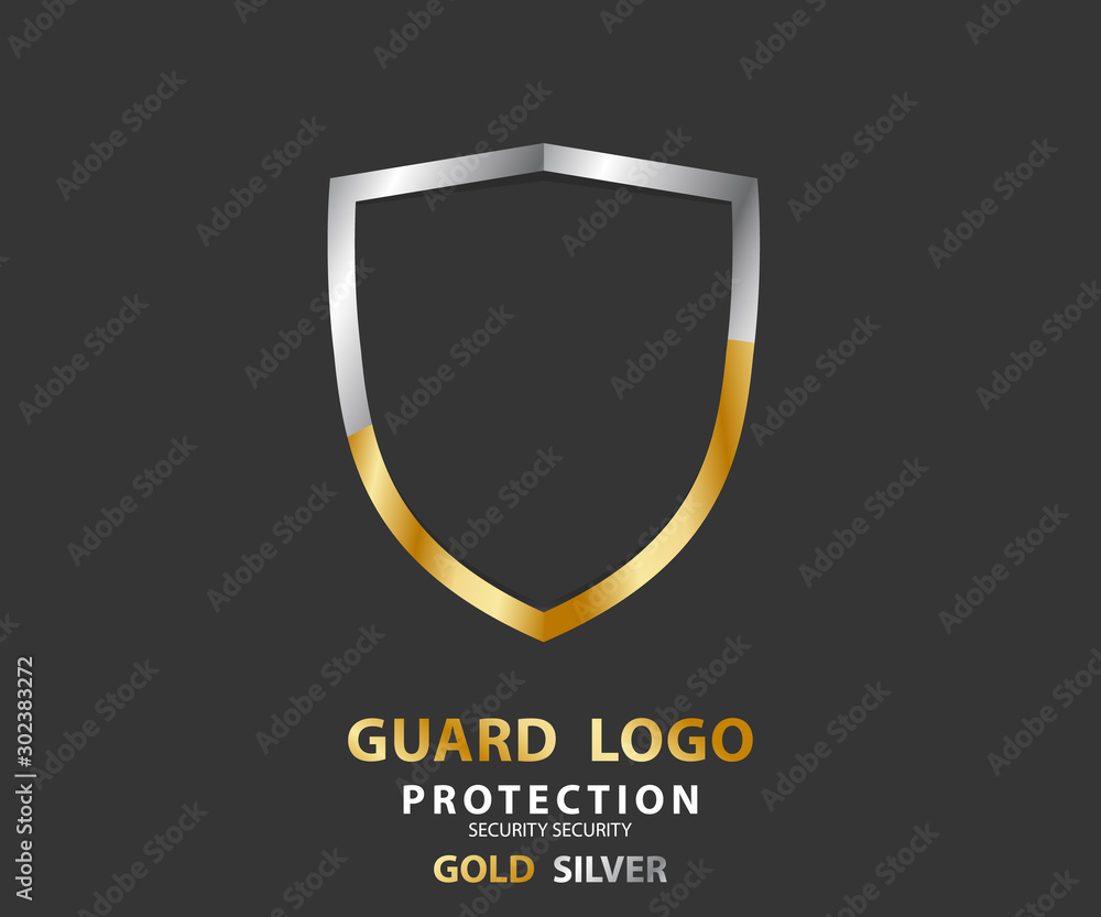 logo security company. vector emerald shield for protection, vector illustration logo security company. vector emerald shield for protection, vector illustration