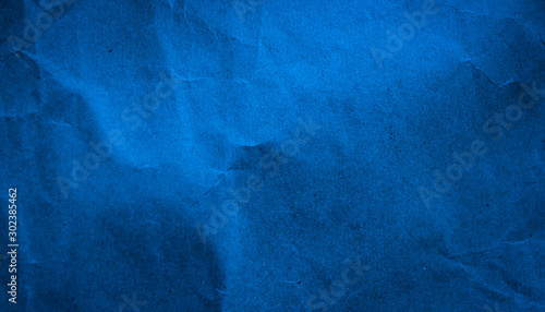 bright blue Abstract Grunge background Navy Blue Paper Wall Background.