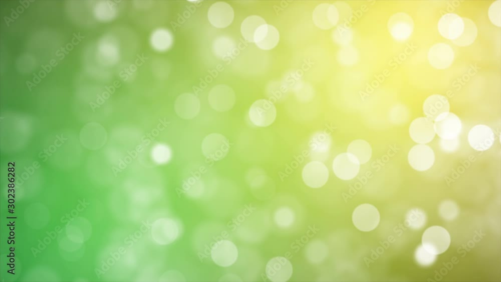 green background natural bokeh light