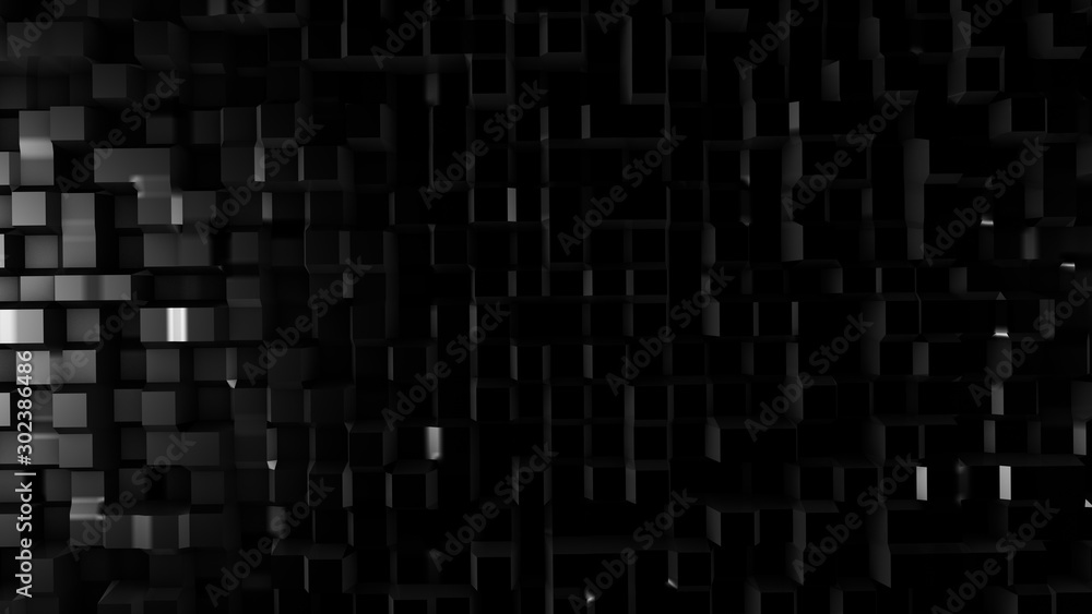 Tech tech triangle crystal background. 3d illustration, 3d rendering. Tech tech triangle crystal background. 3d illustration, 3d rendering.