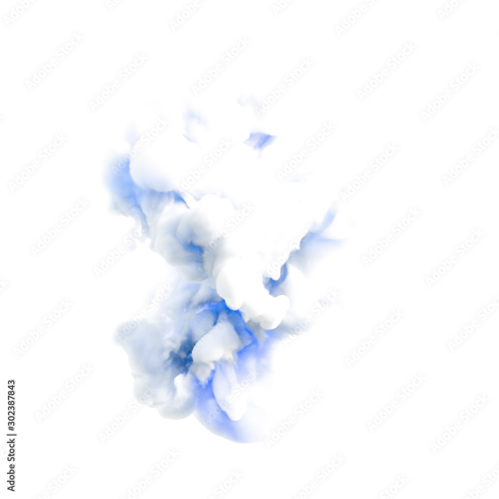 Beautiful explosion with smoke and fire. 3d illustration, 3d rendering. Beautiful explosion with smoke and fire. 3d illustration, 3d rendering.