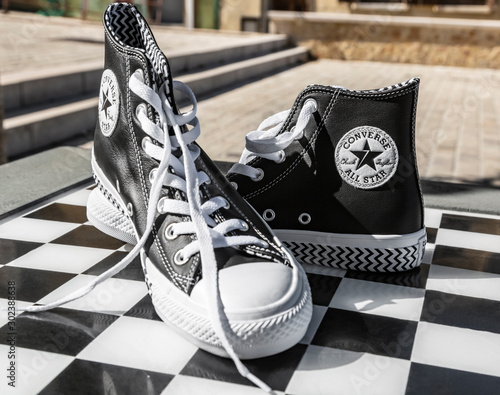 All Star Converse Sneakers Stock Photo | Adobe Stock