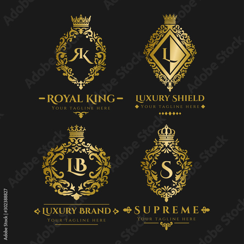 Shield logo collection