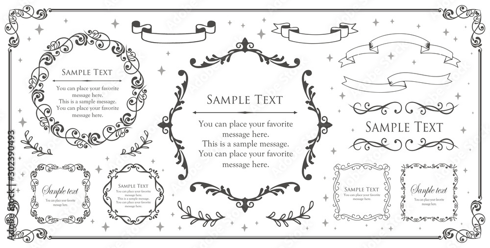 Print Beautiful decorative material with a sense of quality. Decoration. greeting card. Premium decoration. Ticket design. Antique ruled lines. High-quality box border. Design template. Print Beautiful decorative material with a sense of quality. Decoration. greeting card. Premium decoration. Ticket design. Antique ruled lines. High-quality box border. Design template.